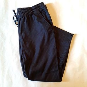 H&M Drawstring Pinstripe Pants